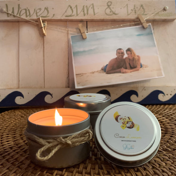 Coco-Lemon 4oz. Scented Soy Candle