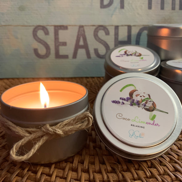 Coco-Limender 4 oz. Scented Soy Candle